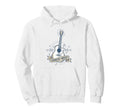 Country Music Guitar Soundwave Western Hoodie - Aesthetic Graphic Unisex - T-Shirt, Sweatshirt, Hoodie