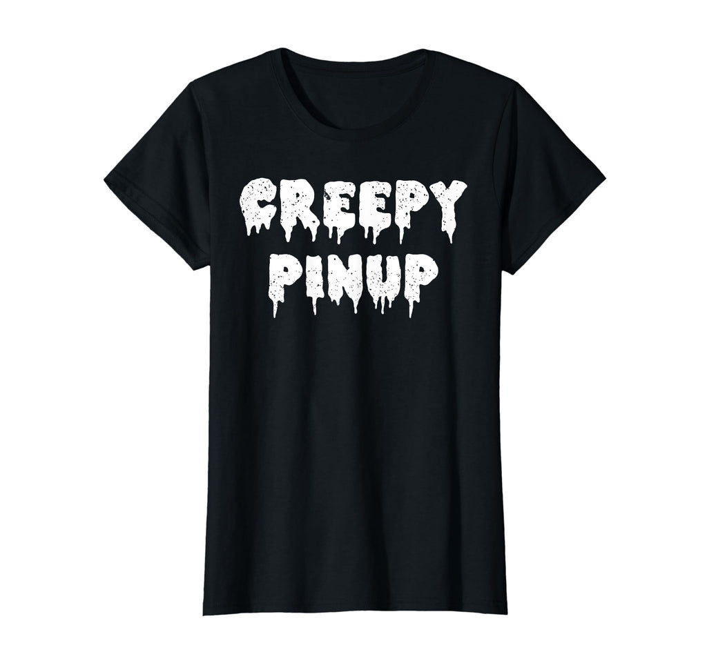 Creepy Pinup Pastel Goth Gift T-Shirt - Novelty Apparel Men Women - T-Shirt, Sweatshirt, Hoodie