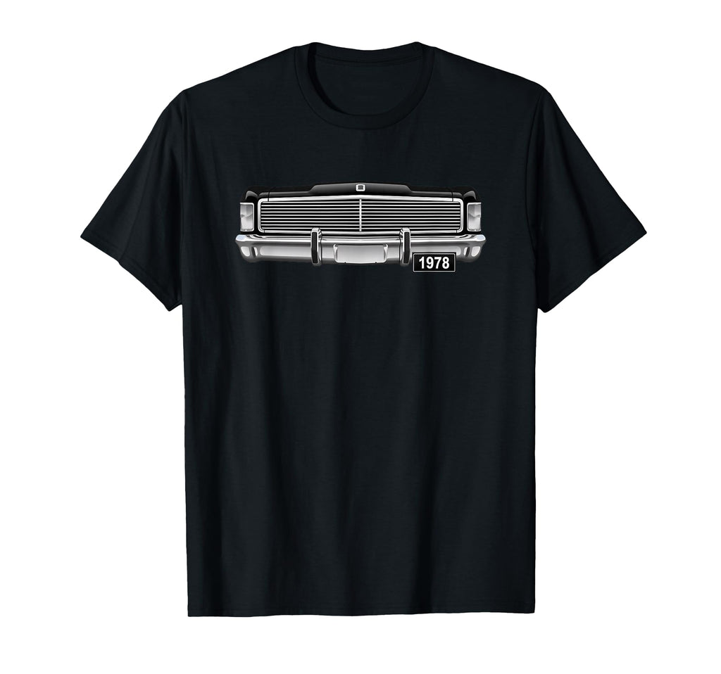 Car 1978 Muscle Front Grill 1970S Car T-Shirt - Minimalist Print Unisex - T-Shirt, Sweatshirt, Hoodie