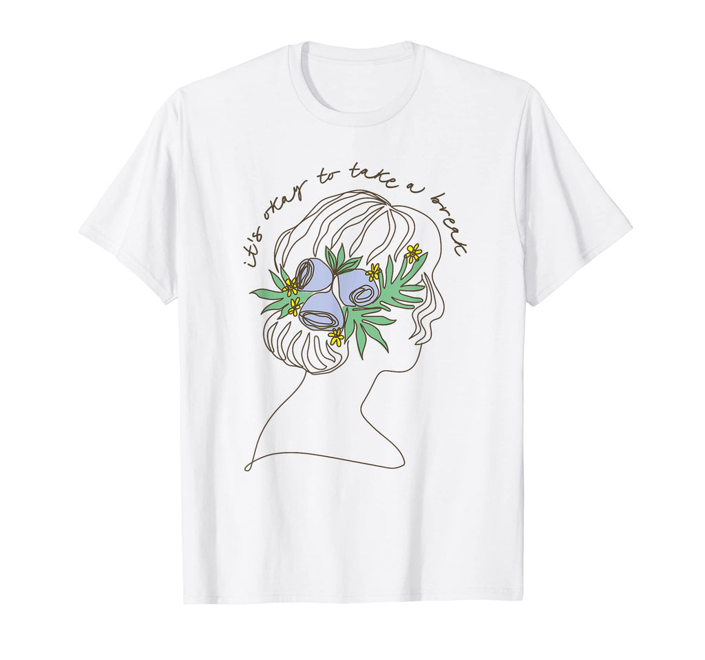Self Care Self Love Take Break T-Shirt - Minimalist Print for Adults - T-Shirt, Sweatshirt, Hoodie