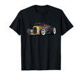 Custom Hotrod Car Illustration T-Shirt - Aesthetic Graphic for Adults - T-Shirt, Sweatshirt, Hoodie