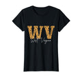 West Virginia Wv Leopard Pattern Pride T-Shirt - Trendy Graphic Unisex - T-Shirt, Sweatshirt, Hoodie