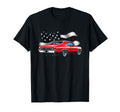 1969 Nova Ii American Flag Old School T-Shirt - Aesthetic Graphic Unisex - T-Shirt, Sweatshirt, Hoodie