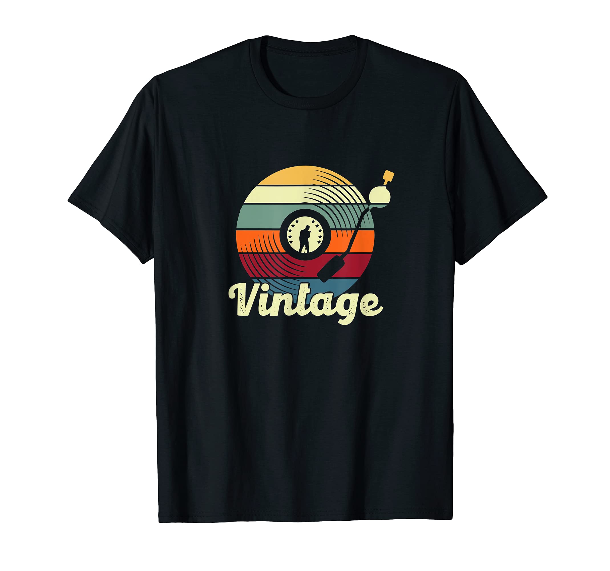 Vinyl Record Player Dj Turntable Music T-Shirt - Streetwear Style Men Women - T-Shirt, Sweatshirt, Hoodie