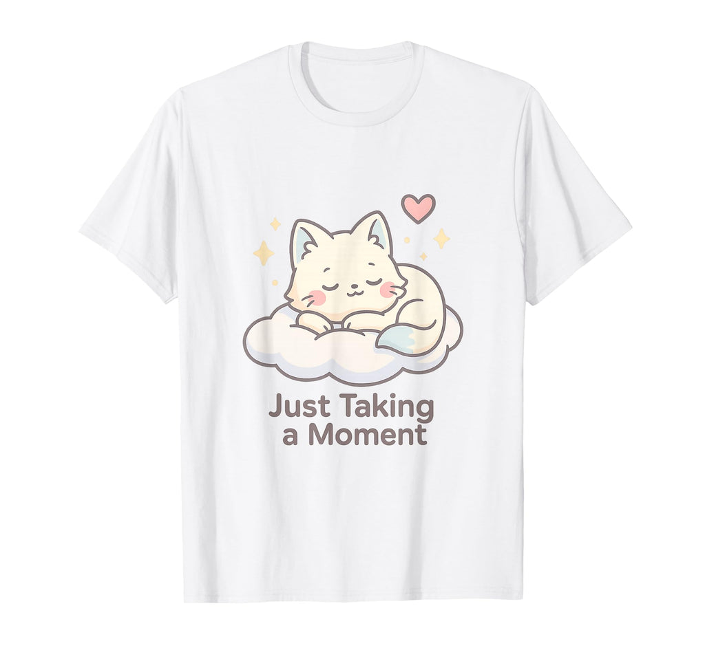 Kafilu Relaxing Cloud Self Care T-Shirt - Fun Novelty Design Men Women - T-Shirt, Sweatshirt, Hoodie