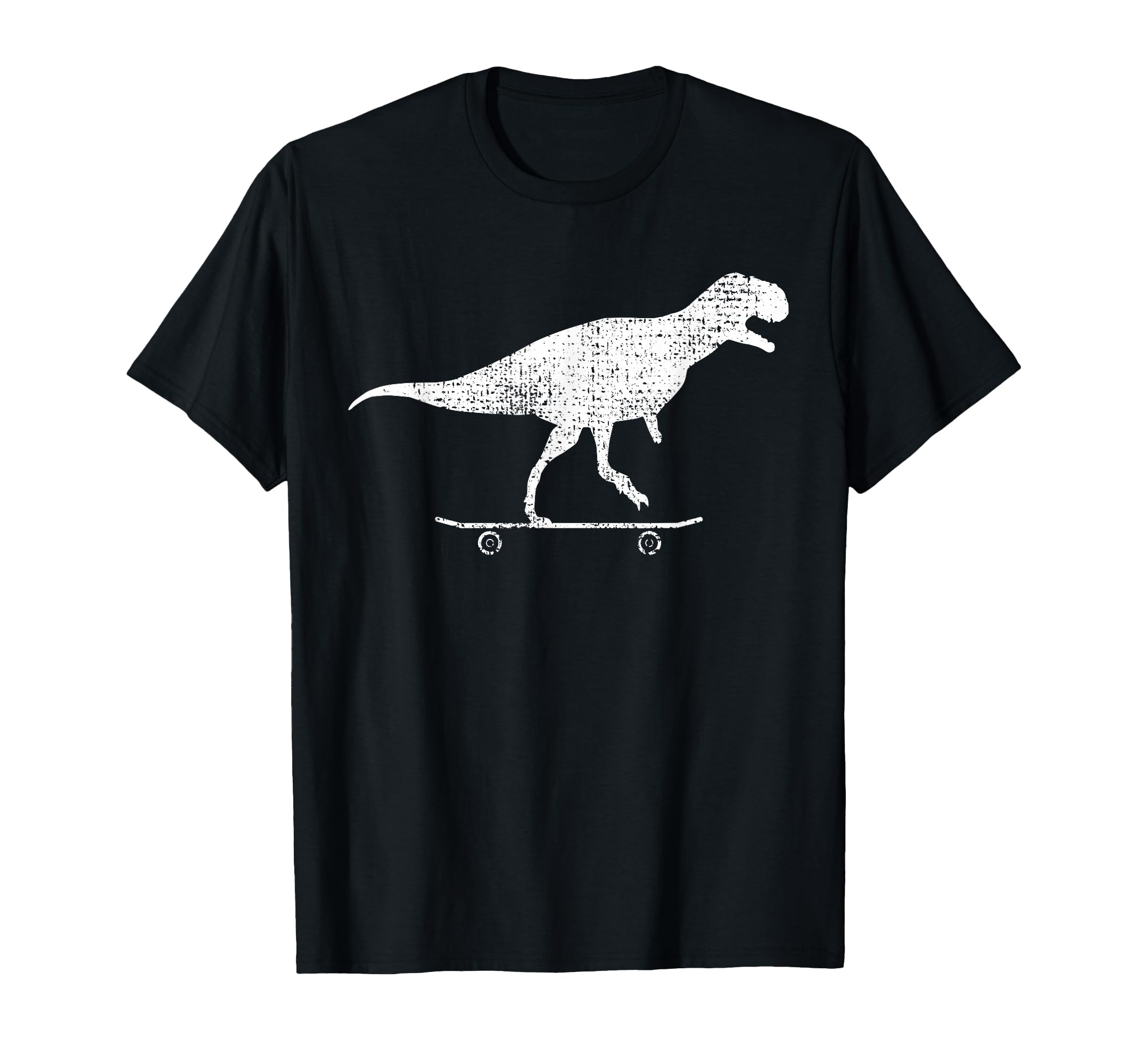 Skateboard Dino Gift T-Shirt - Fun Novelty Design for Adults - T-Shirt, Sweatshirt, Hoodie