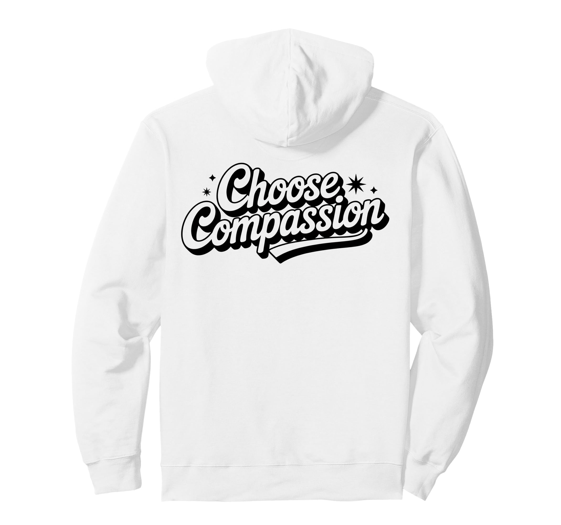 Choose Compassion Yoga Circle Hoodie - Custom Art Print Men Women - T-Shirt, Sweatshirt, Hoodie