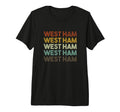 West Ham London Tri Blend T-Shirt - Aesthetic Graphic for Adults - T-Shirt, Sweatshirt, Hoodie