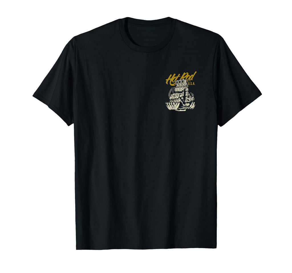 Hotrod Dragster Race Car Muscle Car T-Shirt - Fun Novelty Design Men Women - T-Shirt, Sweatshirt, Hoodie