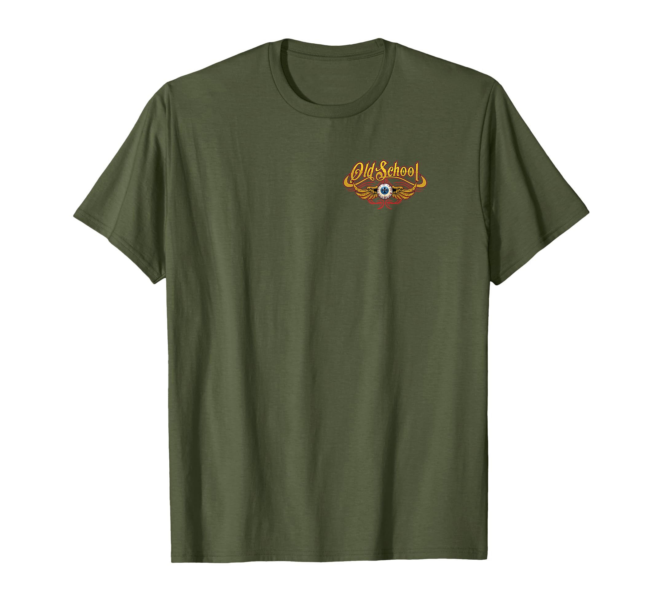 Front And Back Old School Rat Rod T-Shirt - Casual Everyday Wear Men Women - T-Shirt, Sweatshirt, Hoodie