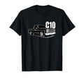 C 10 Square Body Lowered Truck Or T-Shirt - Minimalist Print for Adults - T-Shirt, Sweatshirt, Hoodie