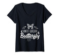 Womens Funny Anti Social Butterfly T-Shirt - Minimalist Print for Adults - T-Shirt, Sweatshirt, Hoodie