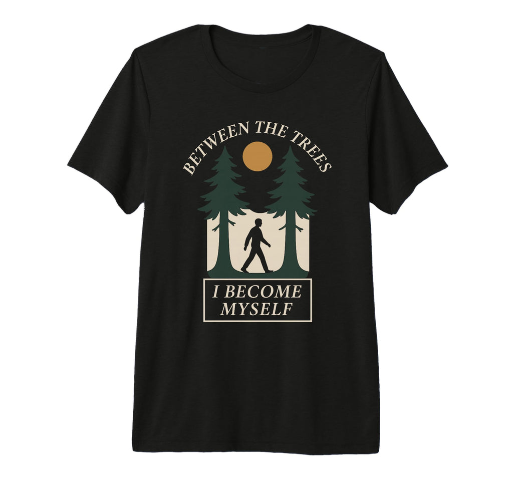 Forest Walk Overthinker Mental Reset T-Shirt - Unique Graphic Men Women - T-Shirt, Sweatshirt, Hoodie