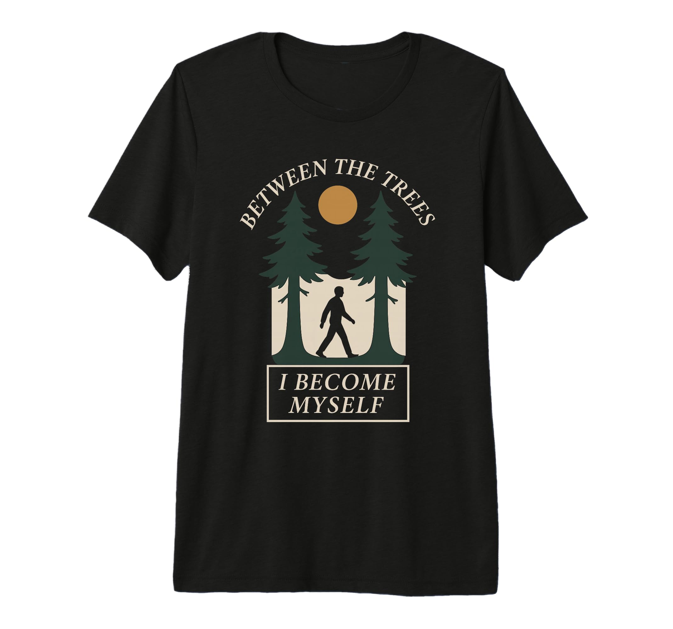 Forest Walk Overthinker Mental Reset T-Shirt - Unique Graphic Men Women - T-Shirt, Sweatshirt, Hoodie