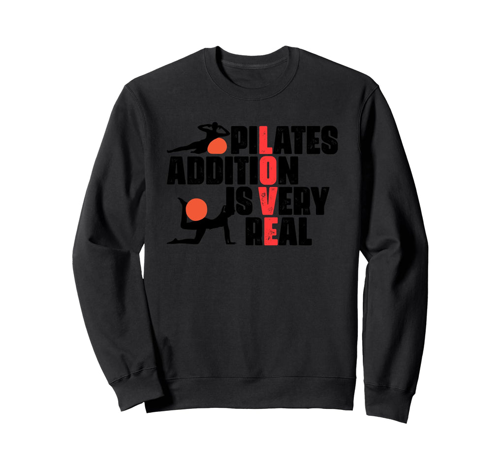 Pilates Exercise Fitness Workout Sweatshirt - Novelty Apparel for Adults - T-Shirt, Sweatshirt, Hoodie