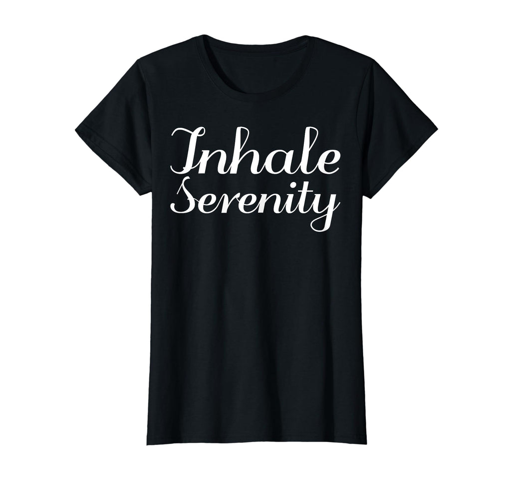 Inhale Serenity Mental Health T-Shirt - Casual Everyday Wear Unisex - T-Shirt, Sweatshirt, Hoodie