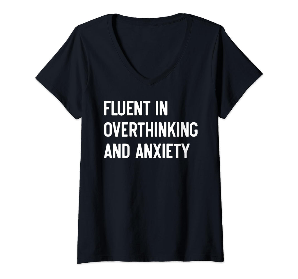Womens Funny Overthinker Humorous T-Shirt - Novelty Apparel for Adults - T-Shirt, Sweatshirt, Hoodie