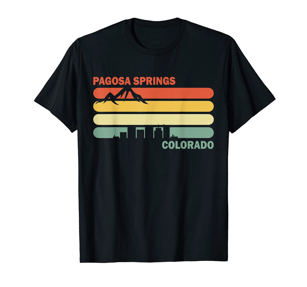1970S Pagosa Springs Colorado Sunset T-Shirt - Novelty Apparel Unisex - T-Shirt, Sweatshirt, Hoodie