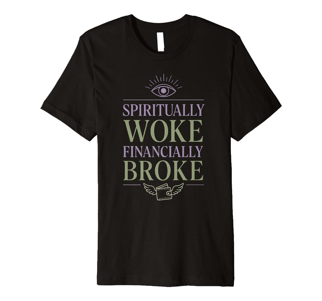 Crystal Healing Anti Capitalism T-Shirt - Minimalist Print Men Women - T-Shirt, Sweatshirt, Hoodie