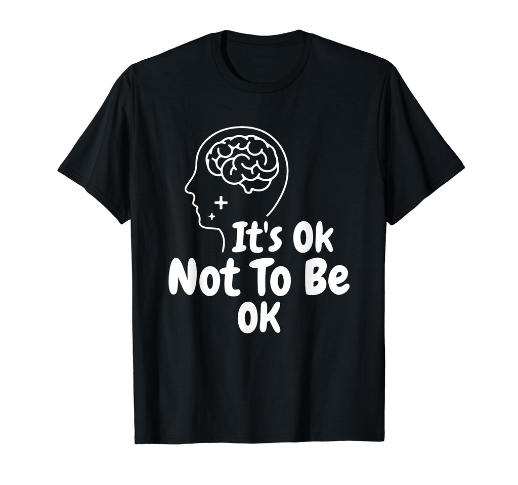 Its Okay To Not Be Okay World Mental T-Shirt - Custom Art Print for Adults - T-Shirt, Sweatshirt, Hoodie