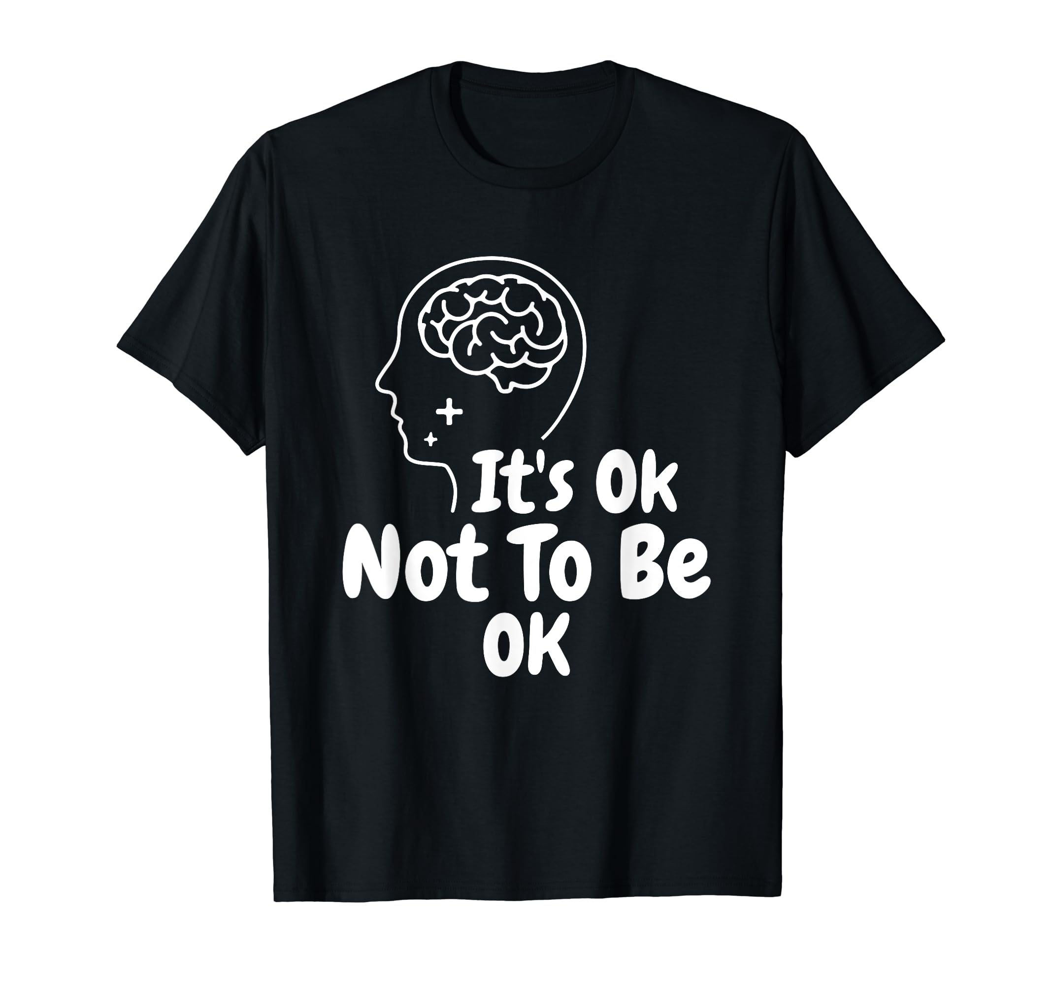 Its Okay To Not Be Okay World Mental T-Shirt - Custom Art Print for Adults - T-Shirt, Sweatshirt, Hoodie