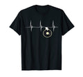 Record Player Heartbeat Ekg Pulse T-Shirt - Novelty Apparel for Adults - T-Shirt, Sweatshirt, Hoodie