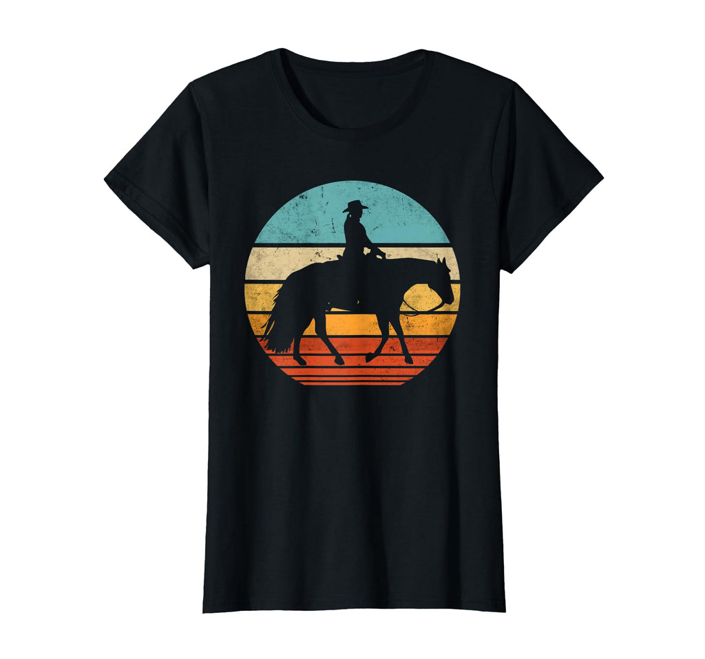 Western Riding Western Rider Riding T-Shirt - Minimalist Print Men Women - T-Shirt, Sweatshirt, Hoodie