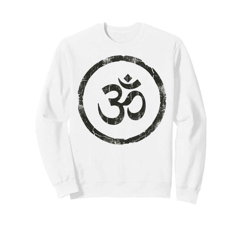 Om Symbol Yoga Meditation Sweatshirt - Fun Novelty Design Men Women - T-Shirt, Sweatshirt, Hoodie