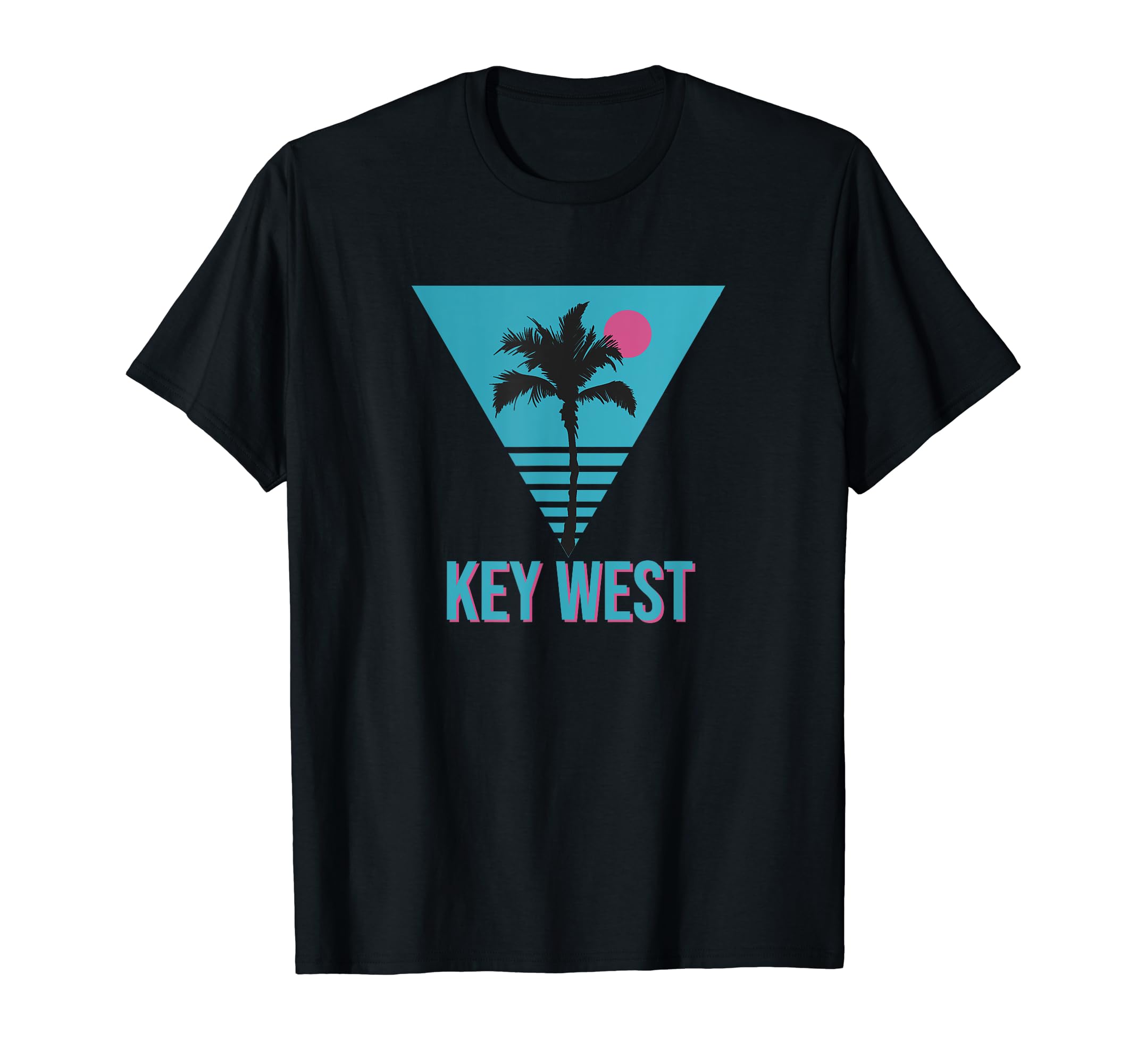 Key West Florida Palm Tree T-Shirt - Minimalist Print for Adults - T-Shirt, Sweatshirt, Hoodie