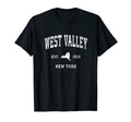 West Valley New York Ny Athletic Sports T-Shirt - Graphic Print for Adults - T-Shirt, Sweatshirt, Hoodie