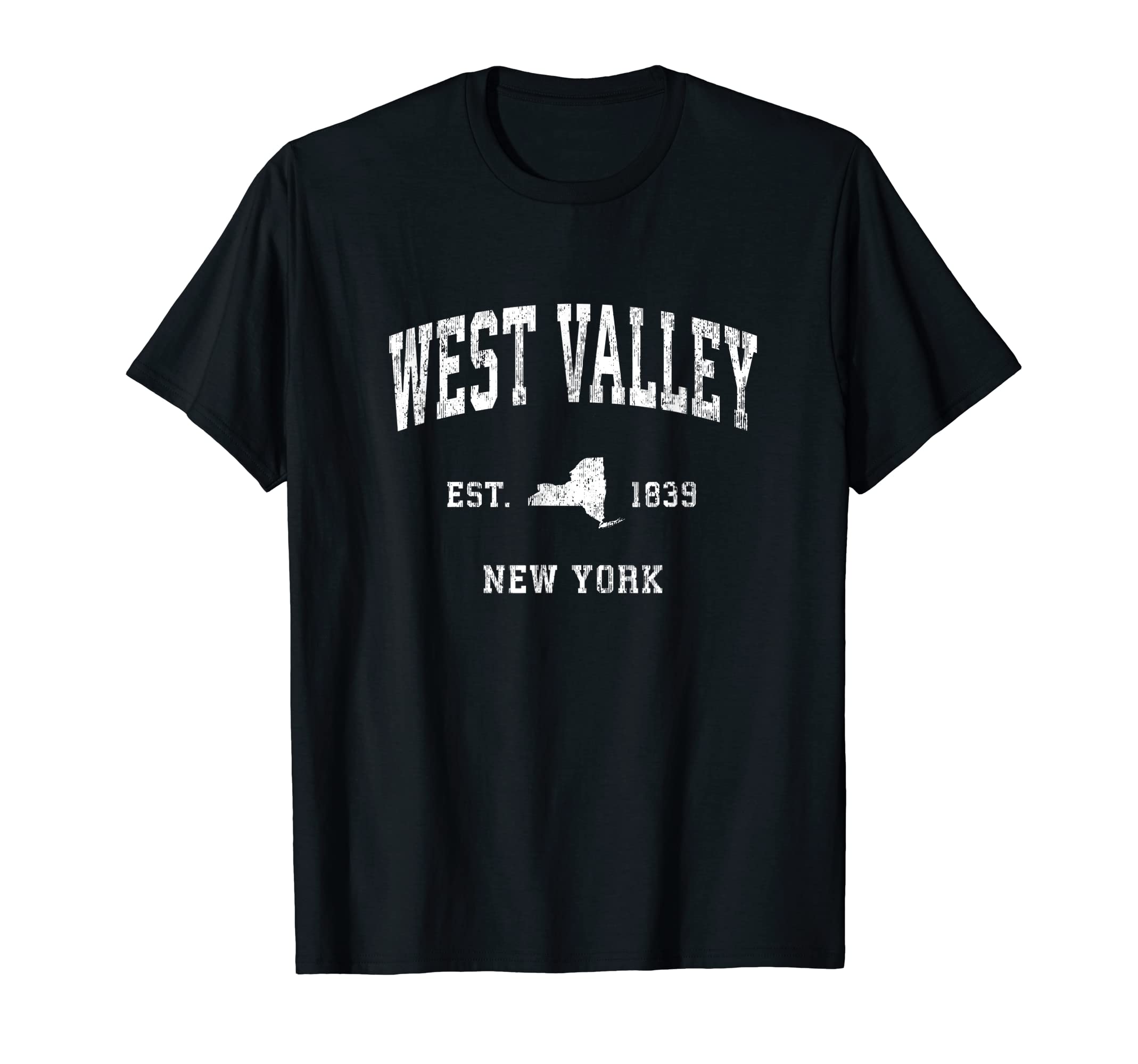 West Valley New York Ny Athletic Sports T-Shirt - Graphic Print for Adults - T-Shirt, Sweatshirt, Hoodie