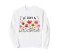 Its Okay To Floral Mental Health Sweatshirt - Streetwear Style for Adults - T-Shirt, Sweatshirt, Hoodie