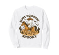 Boot Scootin Spooky Western Halloween Sweatshirt - Trendy Graphic Men Women - T-Shirt, Sweatshirt, Hoodie