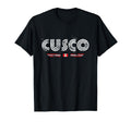 Cusco Peru 70S 80S Type T-Shirt - Unique Graphic Men Women - T-Shirt, Sweatshirt, Hoodie