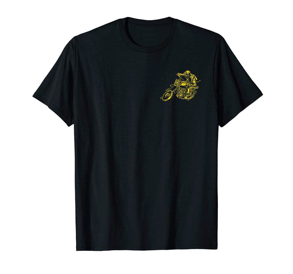 Motorcycle Racing Distressed T-Shirt - Streetwear Style for Adults - T-Shirt, Sweatshirt, Hoodie
