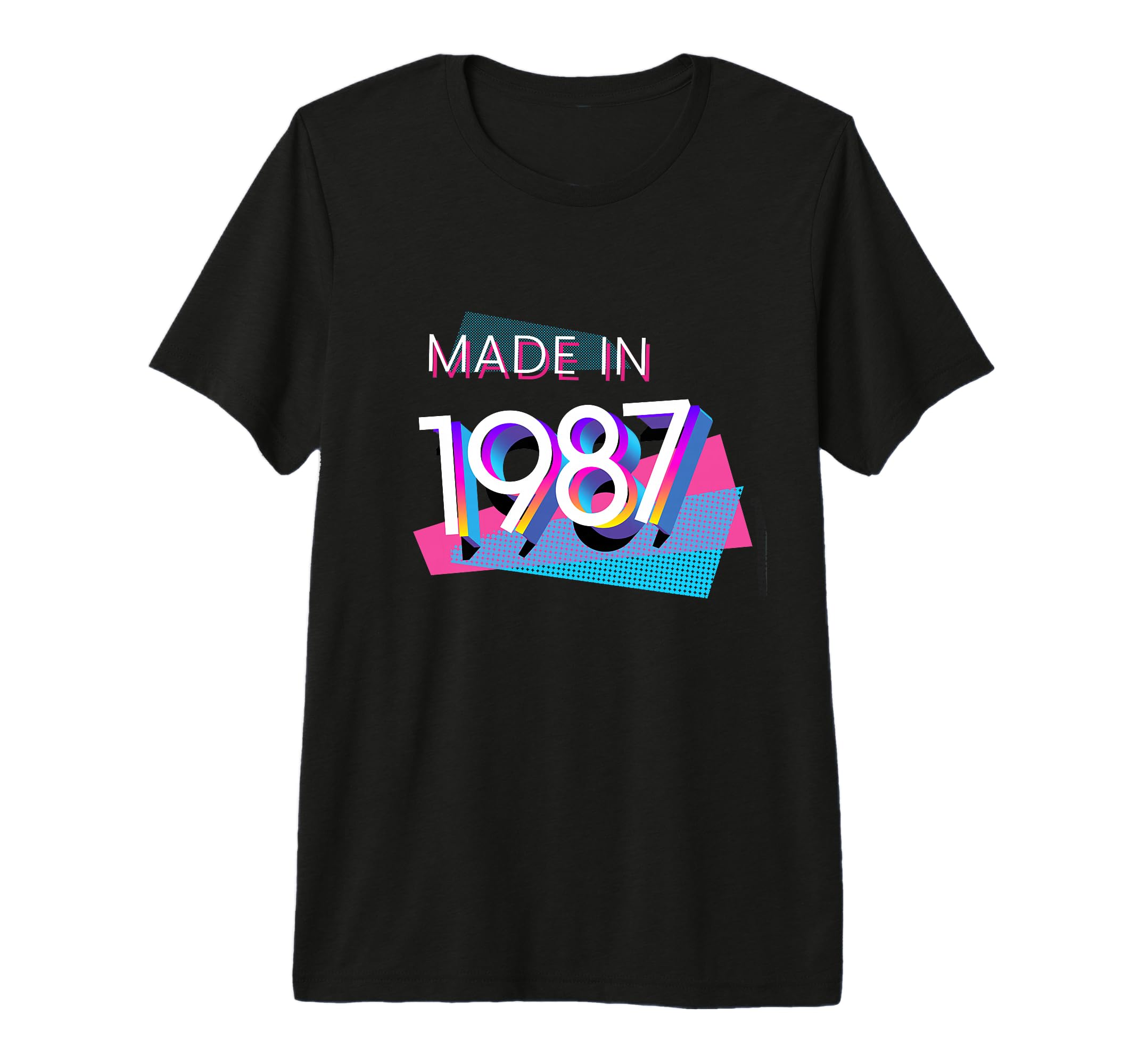 Made 1987 Y2K 80S 39Th Birthday Tri Blend T-Shirt - Novelty Apparel Unisex - T-Shirt, Sweatshirt, Hoodie