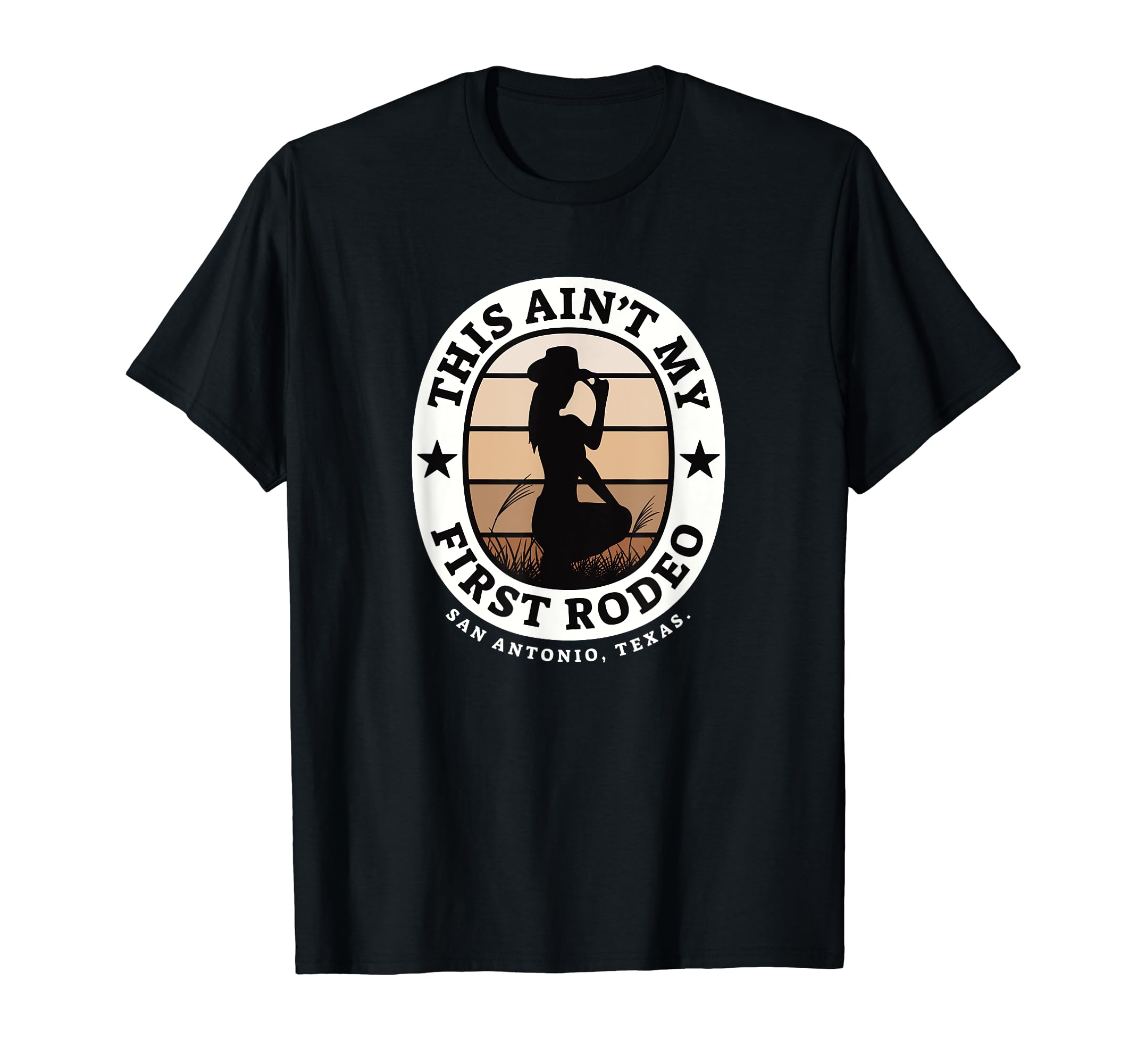This Aint My First Rodeo Cowgirl T-Shirt - Novelty Apparel Men Women - T-Shirt, Sweatshirt, Hoodie