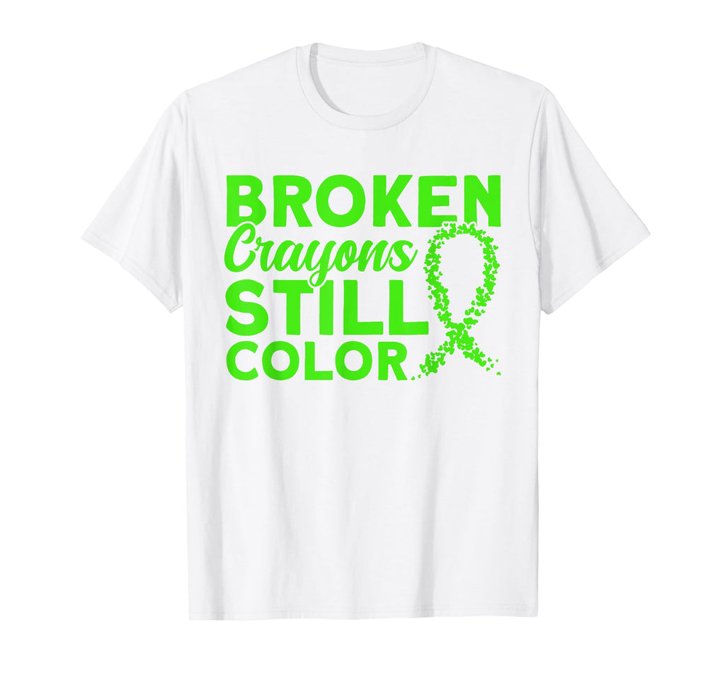 Mental Health Green Ribbon Mental T-Shirt - Unique Graphic for Adults - T-Shirt, Sweatshirt, Hoodie