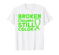 Mental Health Green Ribbon Mental T-Shirt - Unique Graphic for Adults - T-Shirt, Sweatshirt, Hoodie