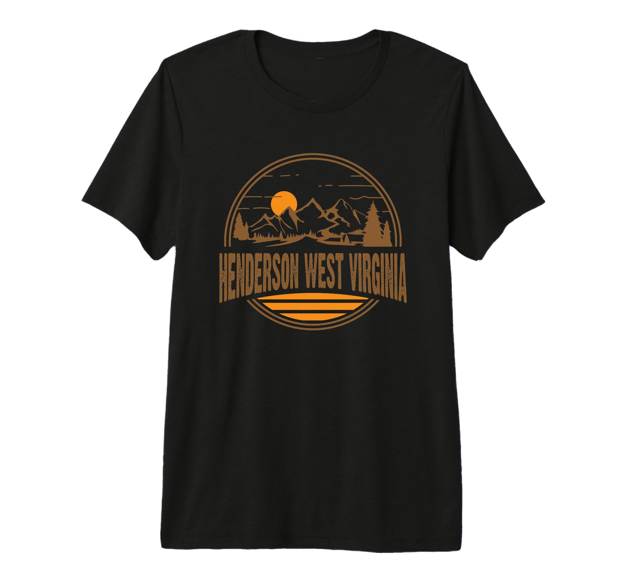 Henderson West Virginia State Gift Tri T-Shirt - Minimalist Print Unisex - T-Shirt, Sweatshirt, Hoodie