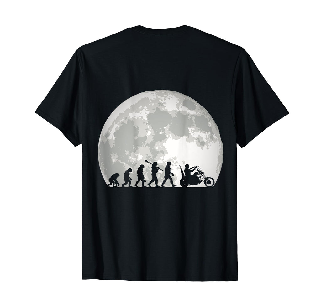 Motorcycle Evolution Chopper Biker T-Shirt - Aesthetic Graphic Men Women - T-Shirt, Sweatshirt, Hoodie