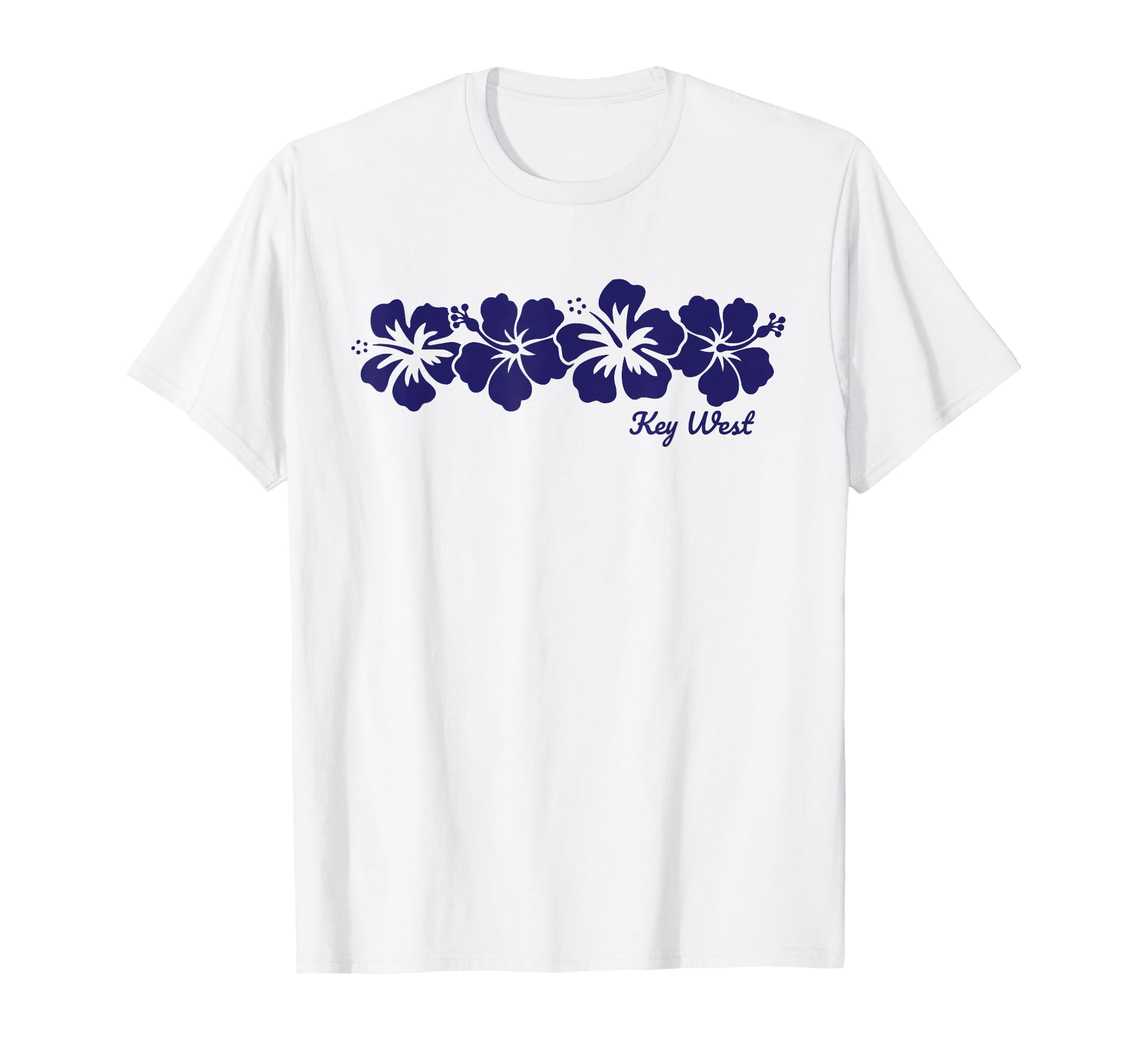 Key West Florida Hibiscus Flower T-Shirt - Casual Everyday Wear Men Women - T-Shirt, Sweatshirt, Hoodie