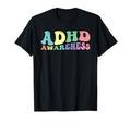 Adhd Awareness Mental Health T-Shirt - Aesthetic Graphic Men Women - T-Shirt, Sweatshirt, Hoodie