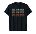 West Palm Beach Florida West Palm T-Shirt - Minimalist Print Men Women - T-Shirt, Sweatshirt, Hoodie