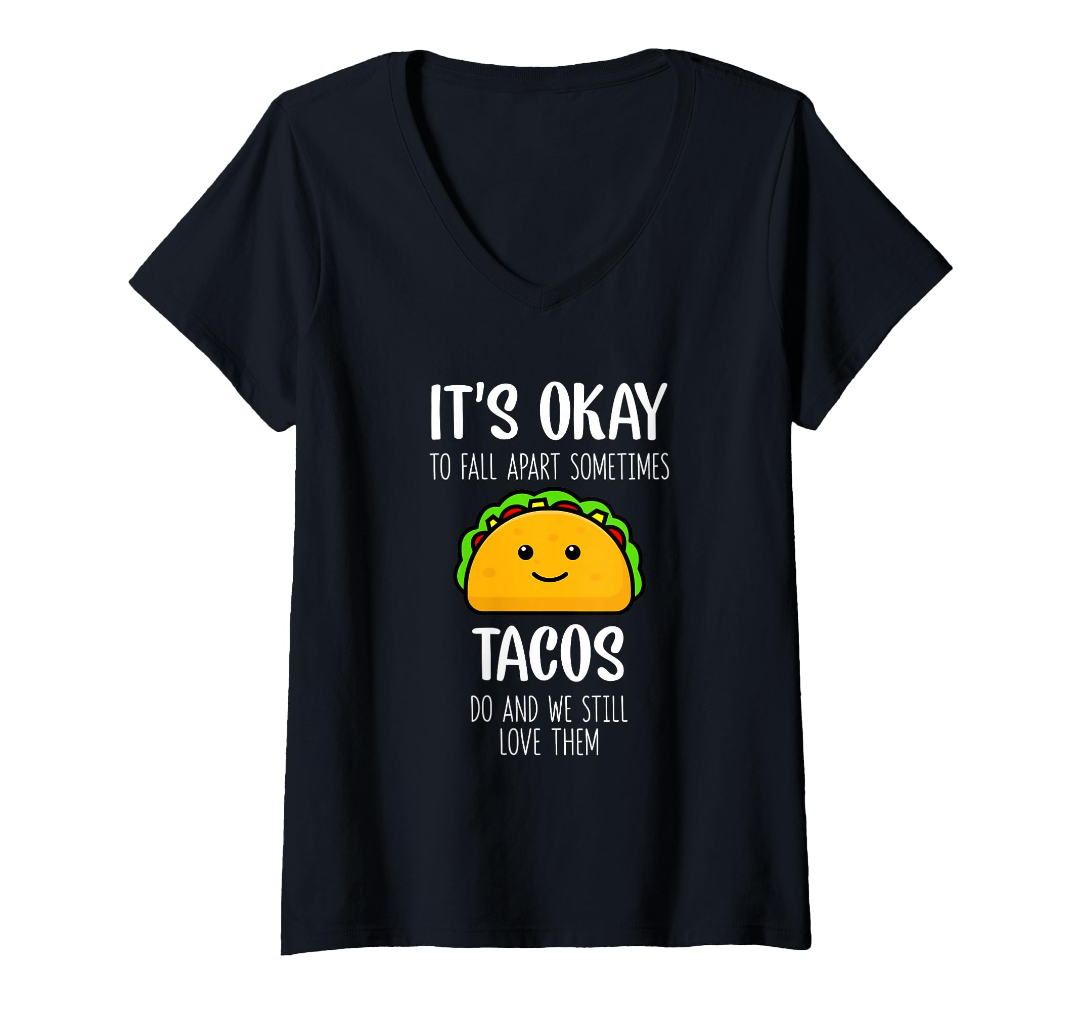 Womens Its Ok To Fall Apart T-Shirt - Fun Novelty Design Men Women - T-Shirt, Sweatshirt, Hoodie