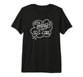 Mindful Self Care Inspirational Tri Blend T-Shirt - Graphic Print Unisex - T-Shirt, Sweatshirt, Hoodie
