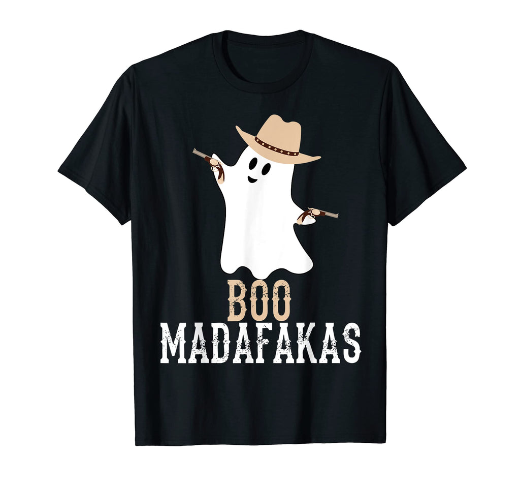 Boo Madafakas Ghost Western Cowboy T-Shirt - Custom Art Print Men Women - T-Shirt, Sweatshirt, Hoodie