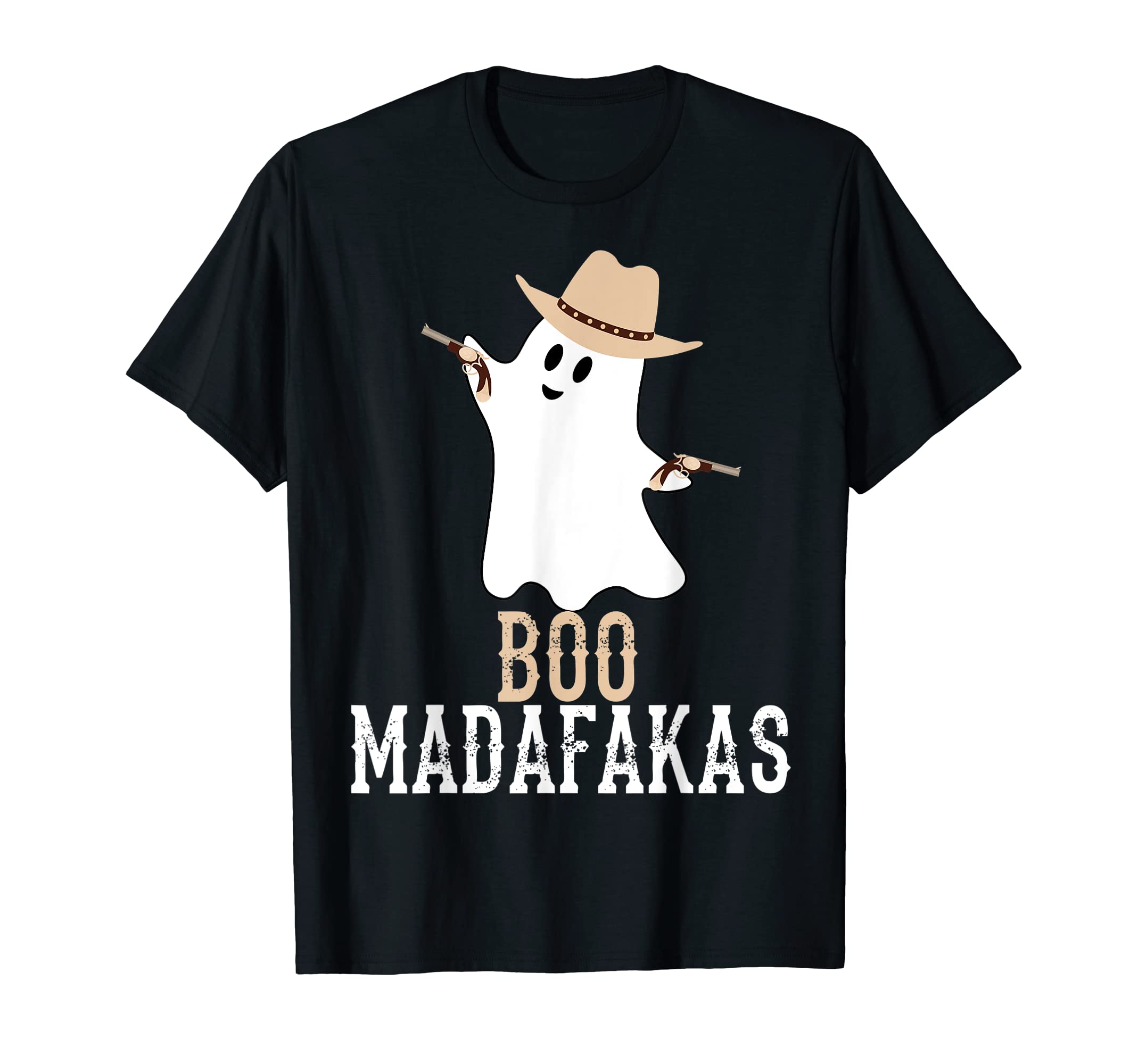 Boo Madafakas Ghost Western Cowboy T-Shirt - Custom Art Print Men Women - T-Shirt, Sweatshirt, Hoodie