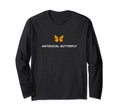 Butterfly Aesthetic Antisocial Butterfly T-Shirt - Unique Graphic Unisex - T-Shirt, Sweatshirt, Hoodie