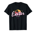 Exeter Devon 80S Funny Sunset T-Shirt - Unique Graphic for Adults - T-Shirt, Sweatshirt, Hoodie